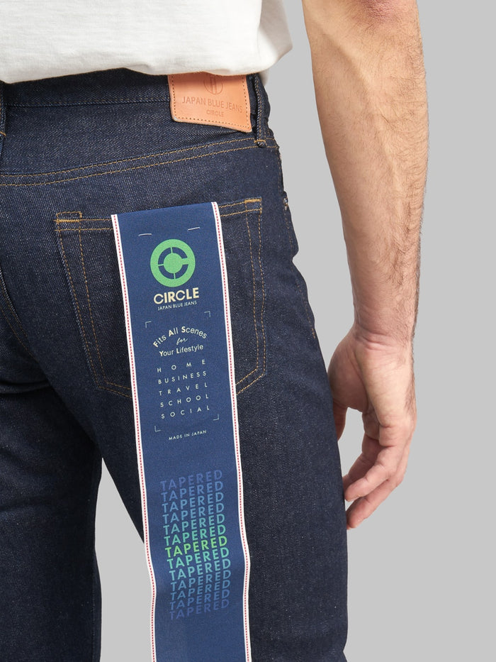 Japan Blue J205 Stretch Circle Tapered denim Jeans pocket