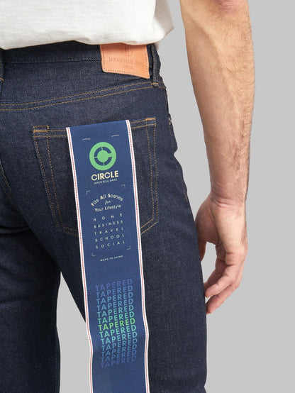 Japan Blue J205 Stretch Circle Tapered denim Jeans pocket