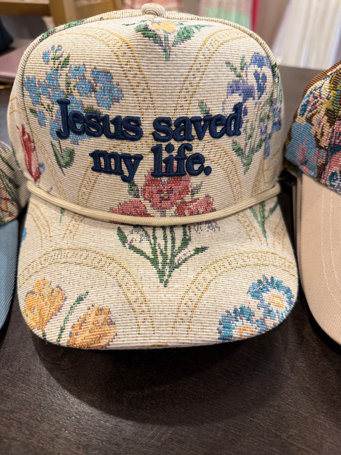 Jesus Saved My Life Hat