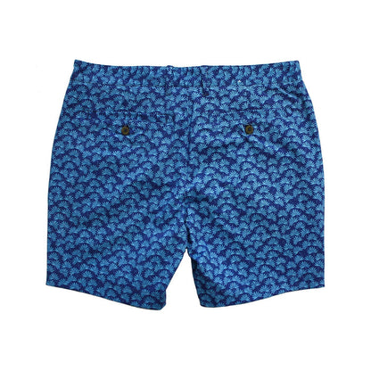 John Azure Leaves Shorts