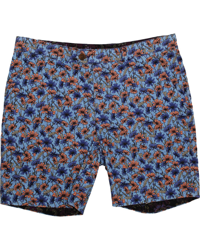 John Floral Stem Blue