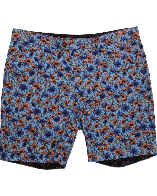 John Floral Stem Blue