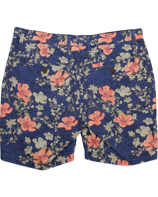 John Oriental Hibiscus Navy