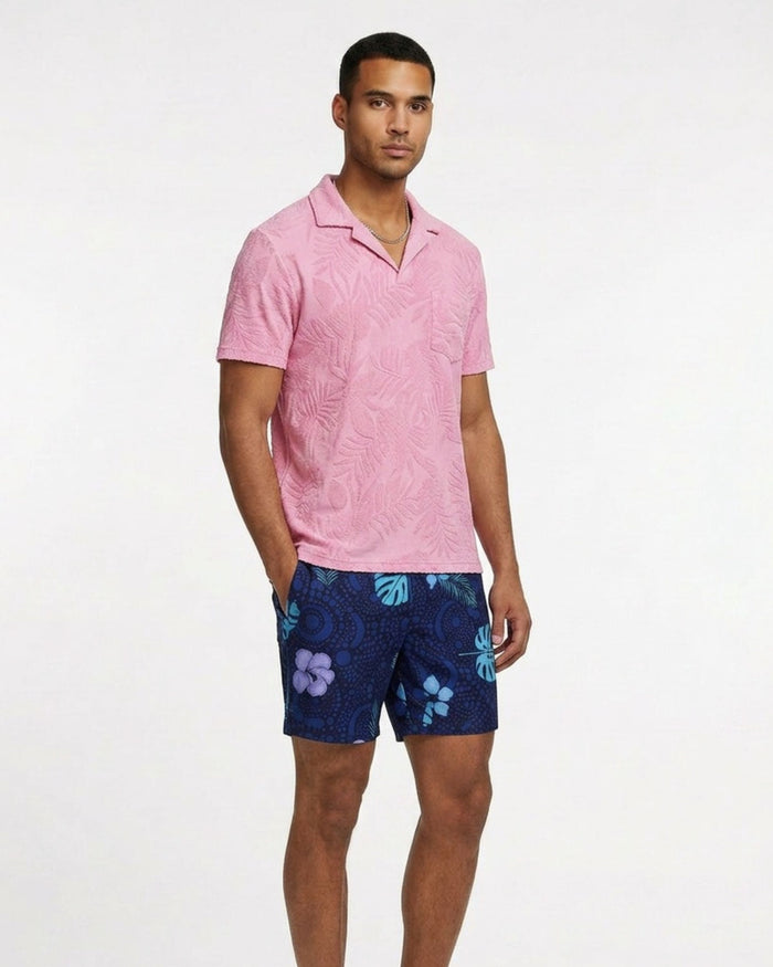 JOHNNY FARM FLORAL TERRY PINK