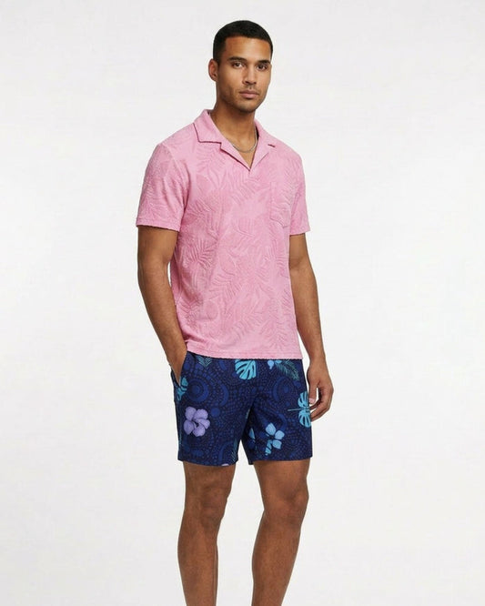JOHNNY FARM FLORAL TERRY PINK