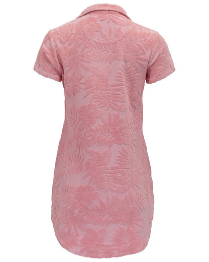 JOSEPHINE CORAL WOMENS TERRY TOWELING DRESS