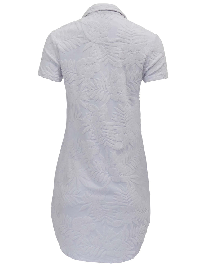JOSEPHINE WHITE WOMENS TERRY TOWELING DRESS