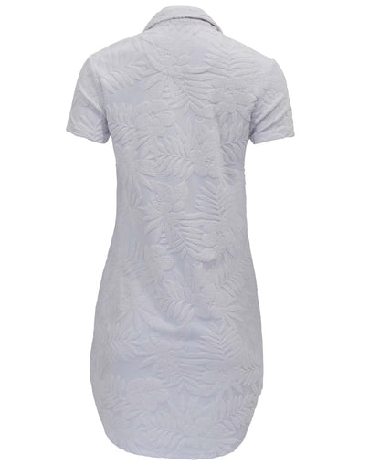 JOSEPHINE WHITE WOMENS TERRY TOWELING DRESS