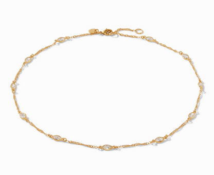 Julie Vos Charlotte Delicate Station Necklace