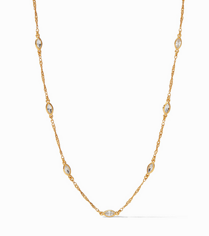 Julie Vos Charlotte Delicate Station Necklace