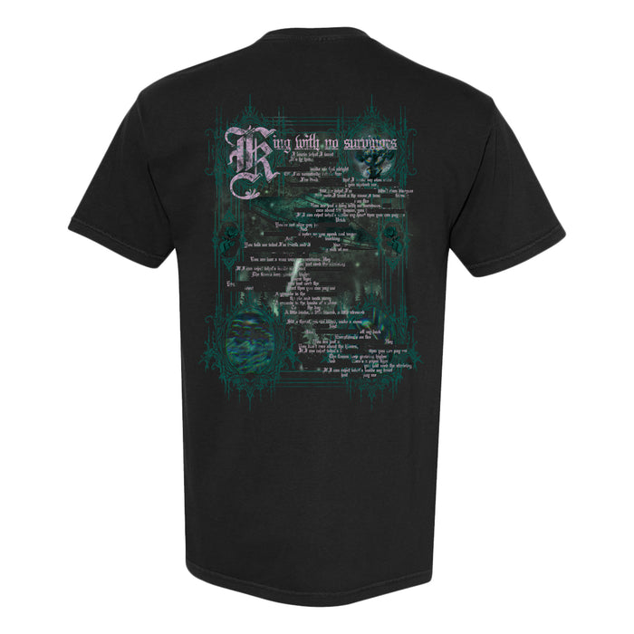 HAWK King Alien Black T-shirt back