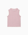Confiture Tank Knitted Tank Top in Pink