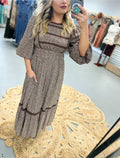 Lace Inset Dress