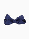 Lily Rose Clip Large Bow Hair Clip in Navy