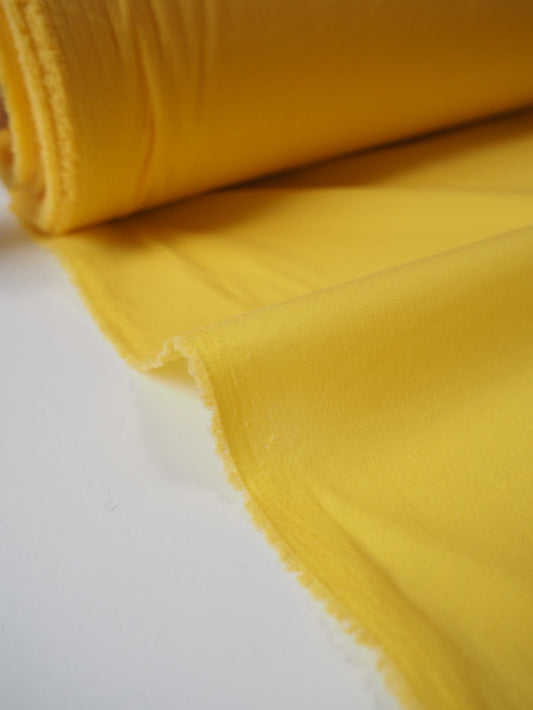 Lemon Stretch Silk/Acetate Chiffon Lining
