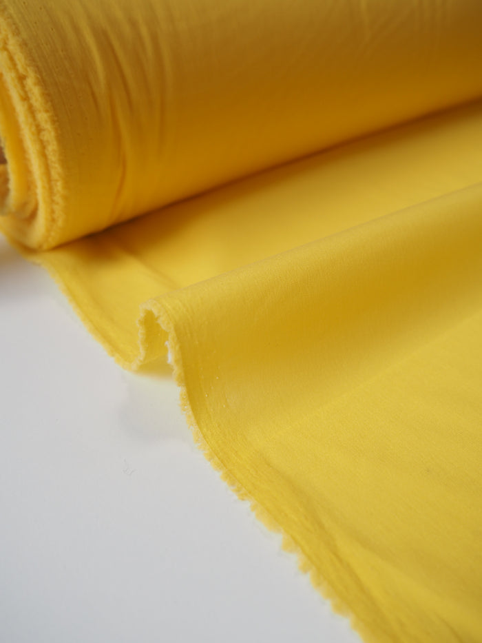 Lemon Stretch Silk/Acetate Chiffon Lining