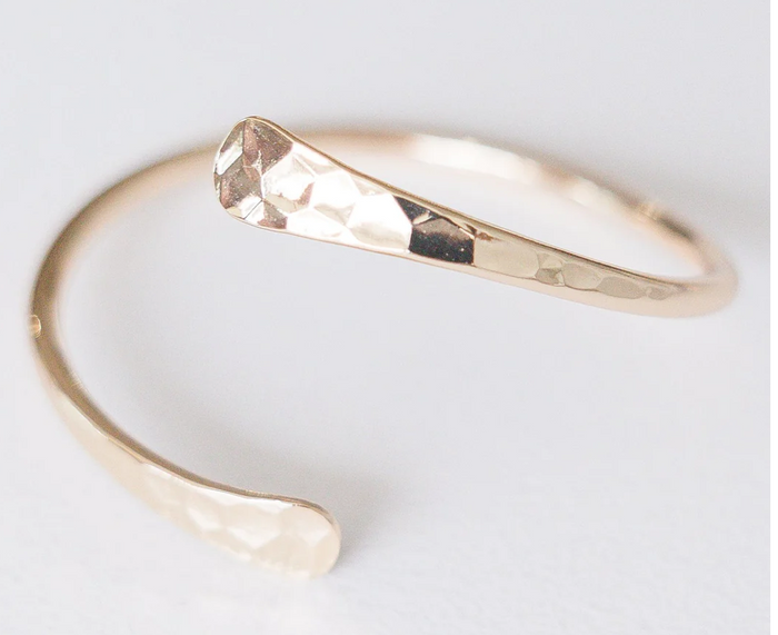 Leslie Curtis Aven Gold Cuff Bracelet