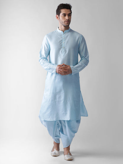 Light Blue Dhoti â€“ Comfortable Traditional Ethnic Bottomwear