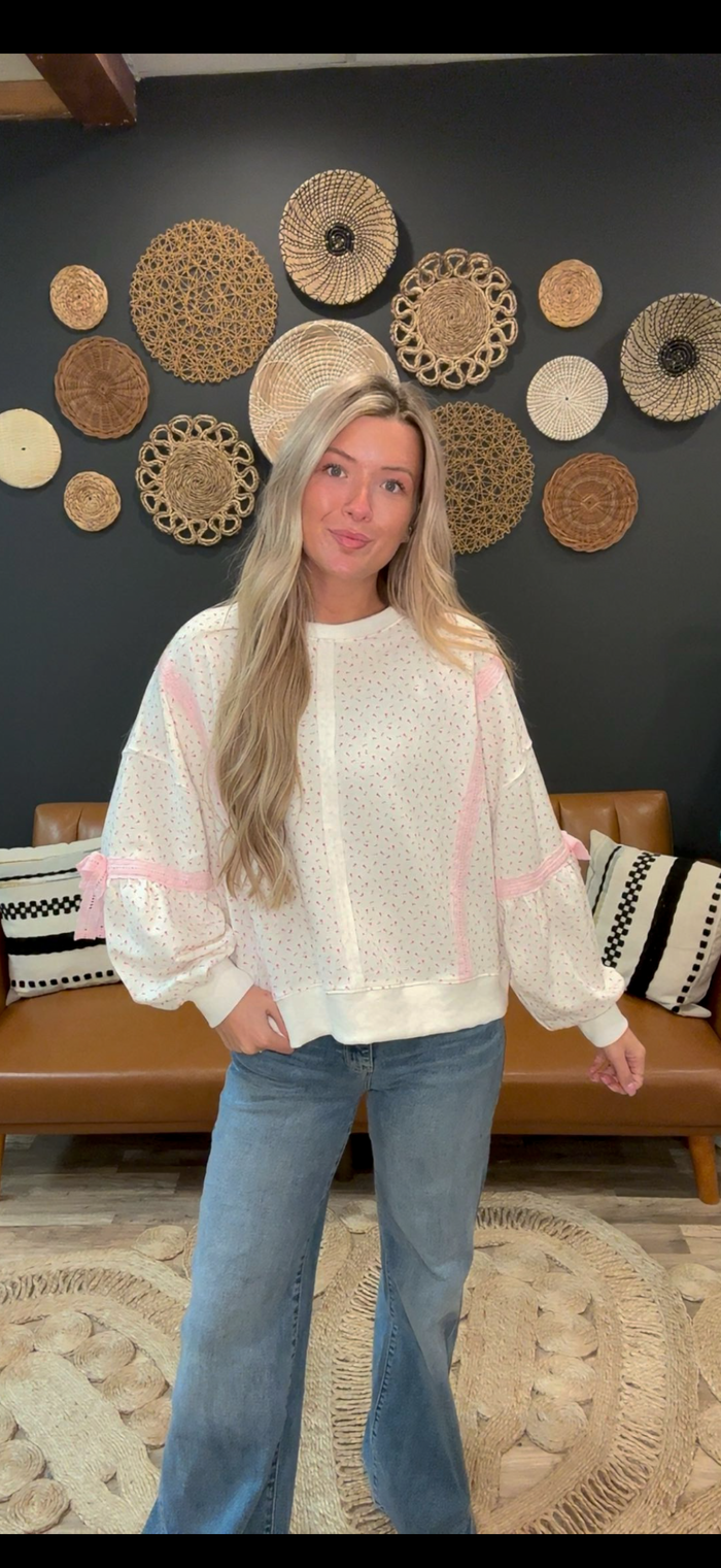 Light Pink Floral Top