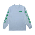 rival schools Logo Light Blue Long Sleeve