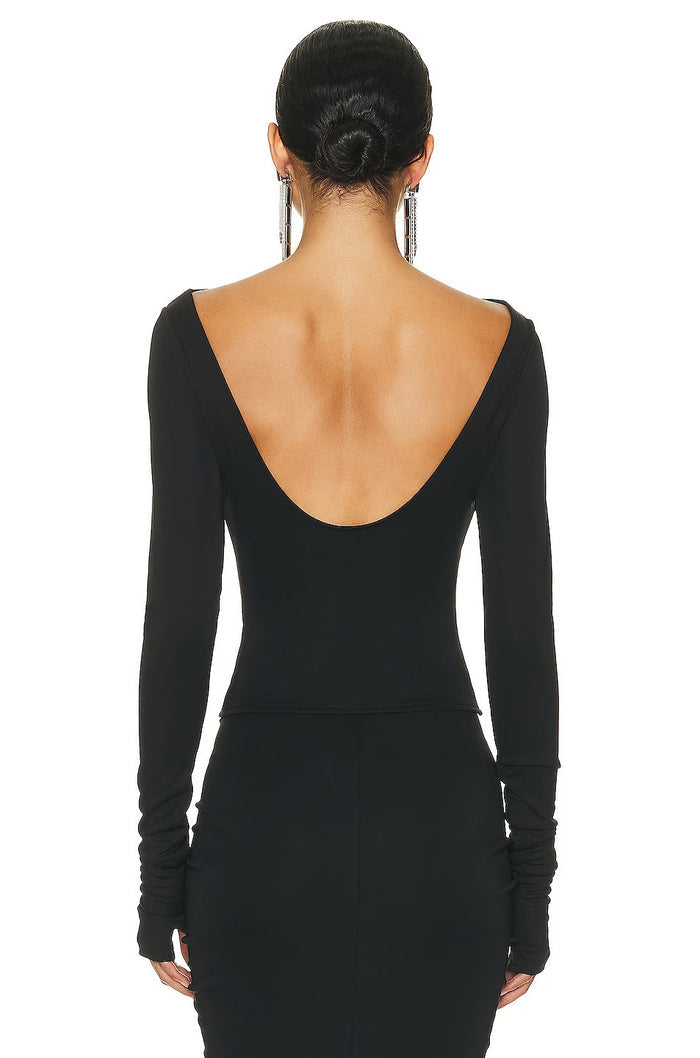Lyanna Ruched Cut-Out Ruffle Set