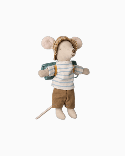 Maileg Toy Maileg Big Brother Hiker Mouse
