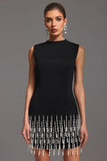 Maïlys Pearl Fringe Elegance Dress