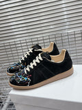 Maison Margiela Sneakers Replica Black Paint