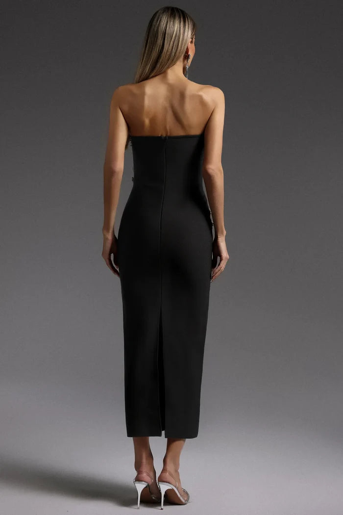 Manon Black Sleeveless Dress