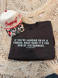 Matthew 9:20 Sweatshirt