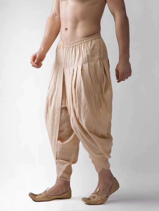 Men's Beige Dhoti