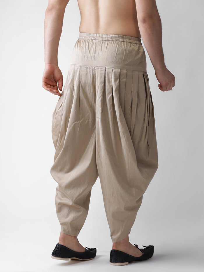 Men's Beige Dhoti