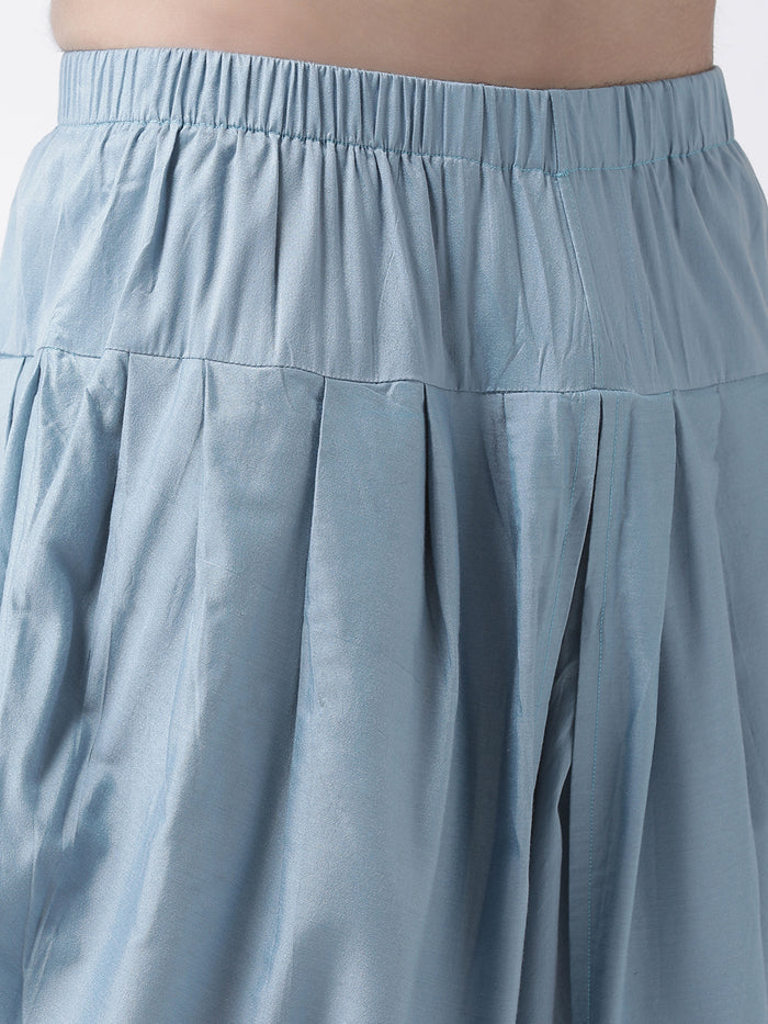 Men's Blue Dhoti