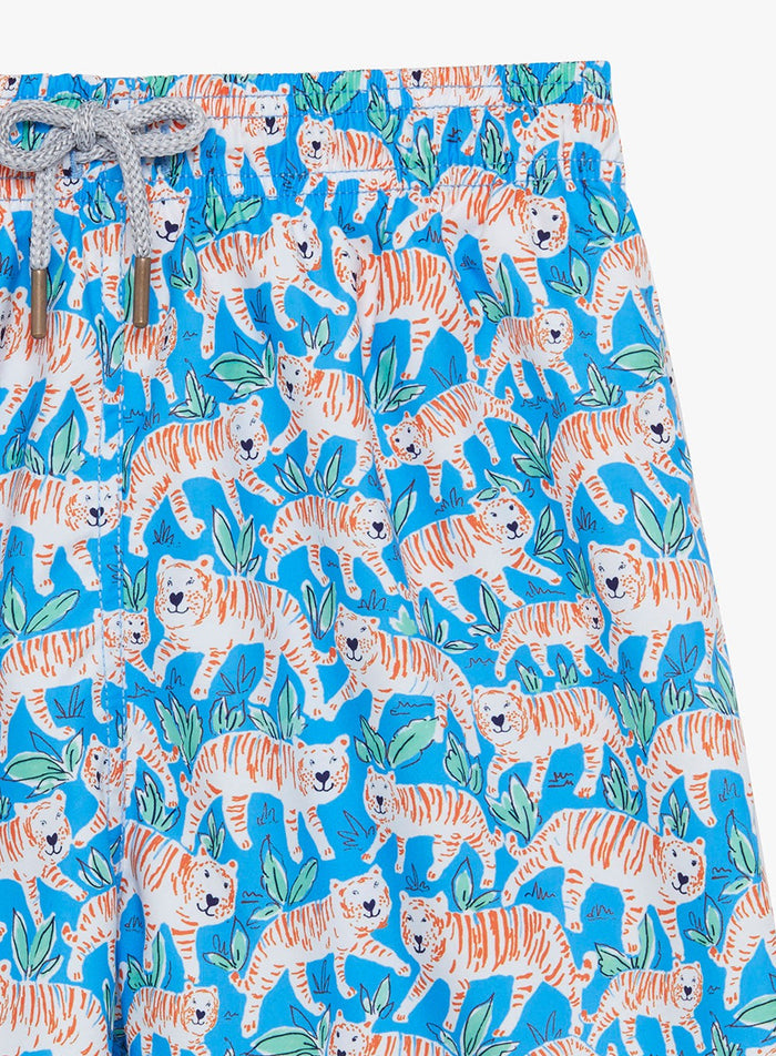 Trotters Swim Swimshorts Mens Daddy & Me Swimshorts in Tiger