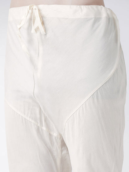 Men's Dark Cream Kurta Churidar Set