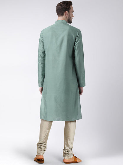 Men's Olive Green Kurta