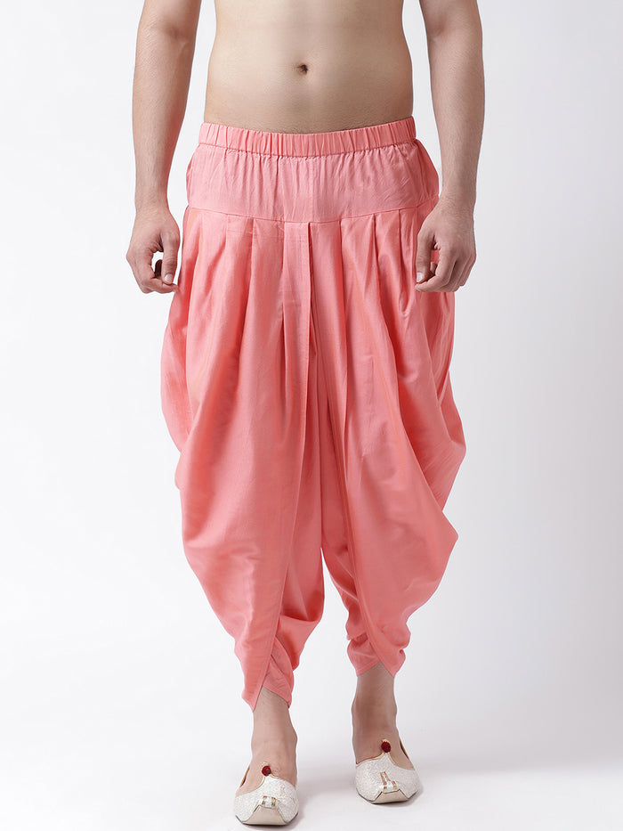 Men's Peach Dhoti