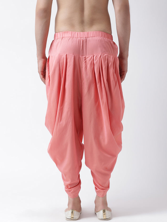 Men's Peach Dhoti