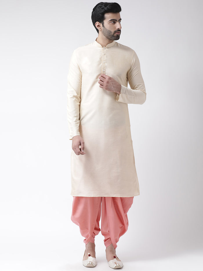 Men's Peach Dhoti