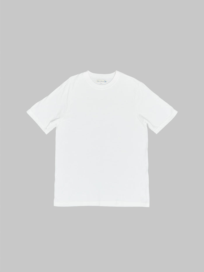 Merz b Schwanen 1940s Loopwheeled Classic TShirt white front