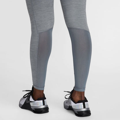 Mid-Rise Mesh-Pan Leggings