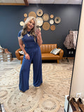 Midnight Navy Pant Set
