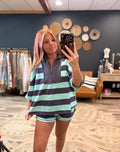 Mint Multi Stripe Set
