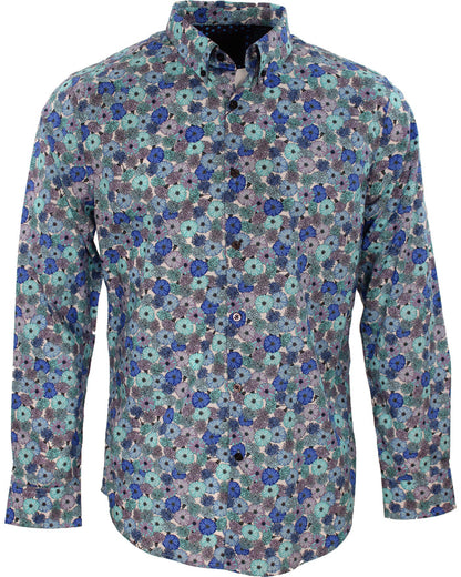 Mitchell Flowerbed Lilac Aqua