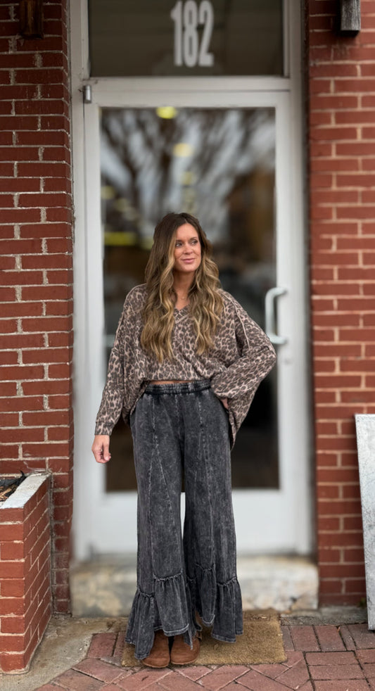Mocha Leopard OS Sweatshirt