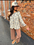 Mocha Navy Hoodie