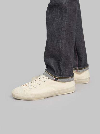 Momotaro 0605V Natural Tapered Jeans selvedge