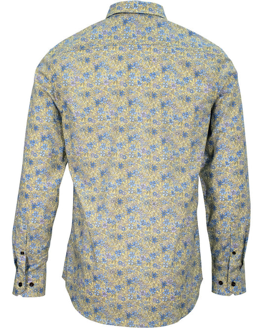 MORRIS FLOWER FIELD SHIRT - SHADOW SUNSHINE
