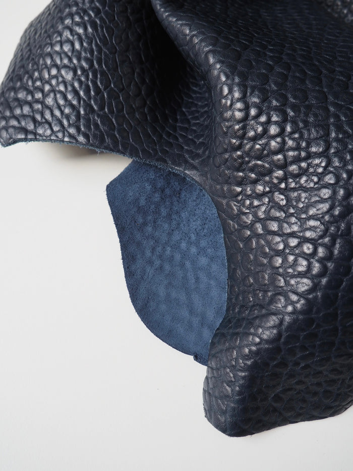 Navy Bison Hide