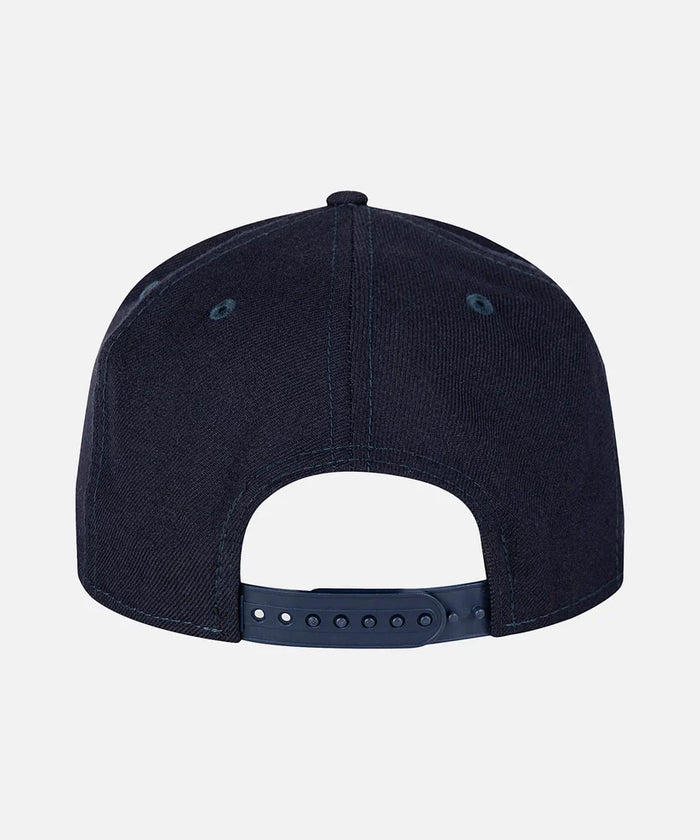 Navy Boy Old School Snapback Hat